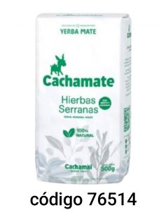 .CACHAMATE YERBA SERRANAS BLANCA  12X500G