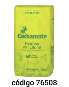 .CACHAMATE YERBA H.DEL LITORAL  12X500G