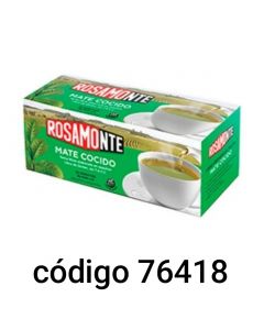 .ROSAMONTE MATE COCIDO  20X25U