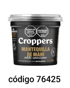 CROPPERS COD-4559 MANTEQUILLA DE MANI  12X305G