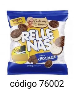 DELICIAS RELLENAS CHOCOLATE  24X160G 