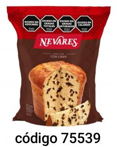 *PAN DULCE NEVARES CHIPS  10X500G