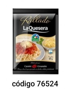 *QUESO RALLADO LA QUESERA  20X40G