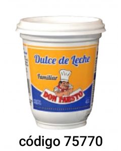 *DON FAUSTO DULCE DE LECHE FAMILIAR  12X400G