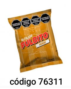 FULBITO ALFAJOR RELL.MANI  40X30G