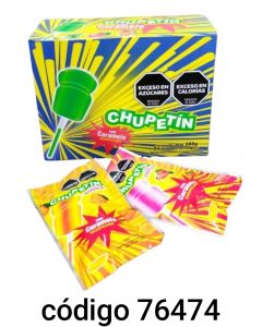 *CHUPETIN BOTELLITA GASIFICADO  24X12G