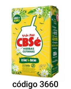 .CBSE YERBA CUYANA  12X500G