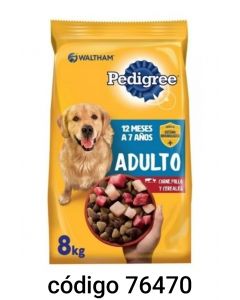 *PEDIGREE PERRO.AD CARNE POLLO  1X8KG 