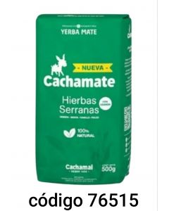 .CACHAMATE YERBA SERRANAS VERDE  12X500G