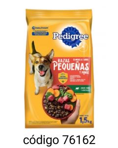 PEDIGREE PERRO PEQUEÑAS  9X1.5KG 