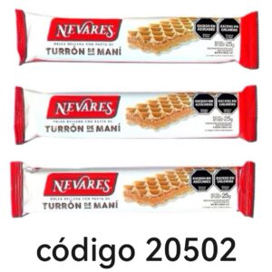 TURRON NEVARES(Nº352) 50X25G