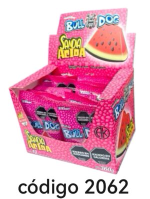BULL DOG PASTILLAS SANDIA  12X30G
