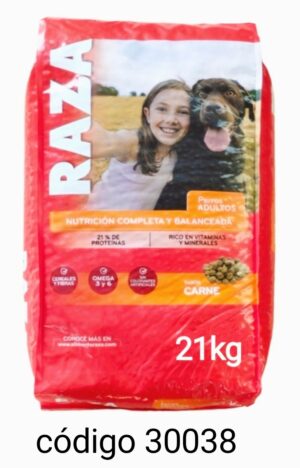 ,RAZA PERRO ADULTO CARNE  x20kg
