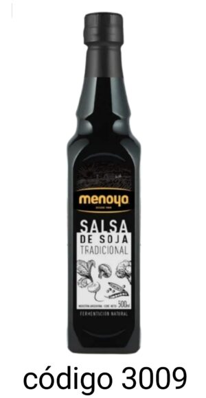 MENOYO SALSA DE SOJA 6X250ML