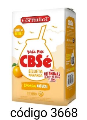 .CBSE YERBA SILUETA NARANJA 12X500G