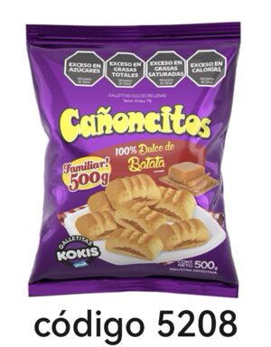 KOKIS,CAÑONCITO BATATA 8X500G