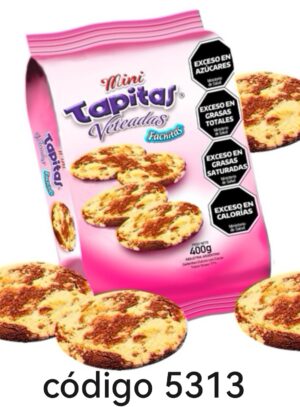 FACHITAS TAPITA VETEADAS  12X400G