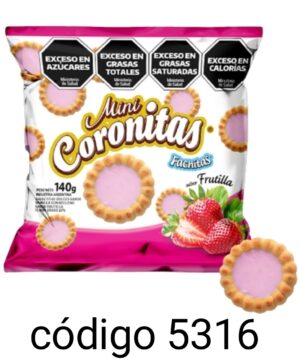FACHITA CORONITA FRUTILLA  30X140G