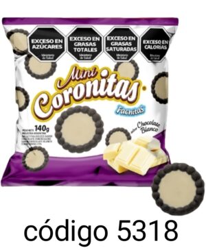 FACHITA CORONITA CHOC,BLANCO  30X140G