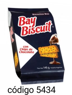 BISCUIT,CON CHIPS (Nº8972) 20X144G