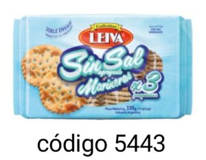 LEIVA.MARINERA SIN SAL 12X330G