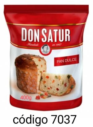 PAN DULCE DON SATUR Nº3110* CON FRUTA 6X400G