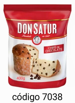 PAN DULCE DON SATUR Nº3130* CHIPS 6X400G