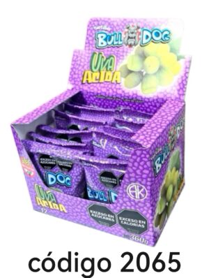 BULL DOG PASTILLAS UVA  12X30G