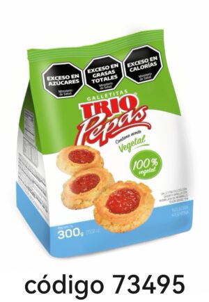 TRIO PEPAS VEGETAL 12X300G