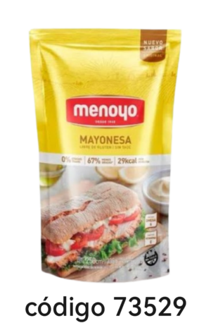 MENOYO.MAYONESA 12X250ML
