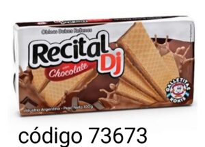 RECITAL OBLEA CHOCOLATE  30X100G