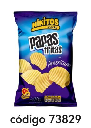 NIKITOS,PAPAS AMERICANO 30X65G