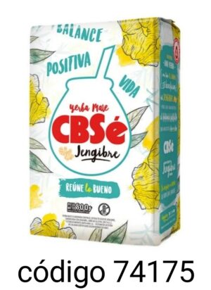 .CBSE YERBA JENGIBRE 12X500G