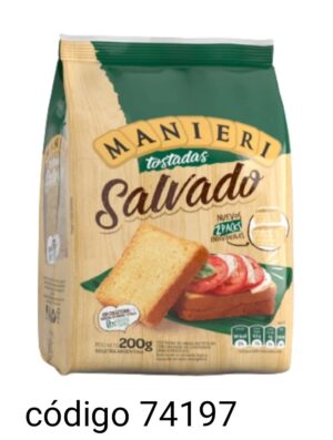 MANIERI TOSTADAS SALVADO 12X200G