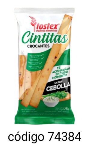 TOSTEX CINTITAS CEBOLLA 13X125G