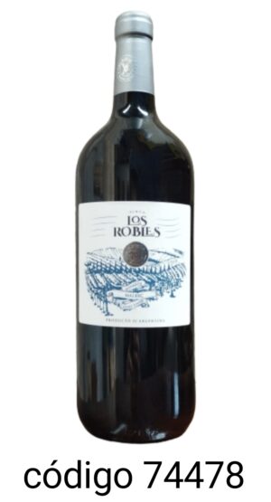 ,LOS ROBLES BOTELLON MALBEC 6X1125ML