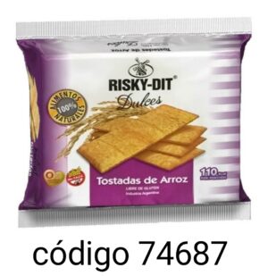 RISKY TOSTADAS DULCE  24X150G