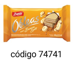 ZUPAY OBLEA BANANA  30X100G