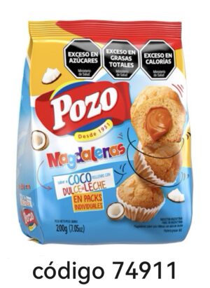 POZO MAGDALENA Nº9 COCO DD,LECHE 10X200G