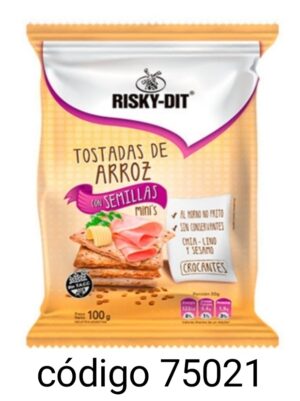 RISKY MINI TOSTADAS SEMILLAS  20X100G