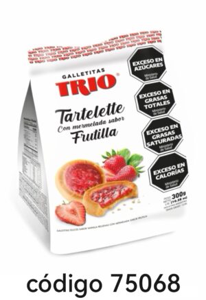 TRIO TARTELETTES FRUTILLA 10X300G
