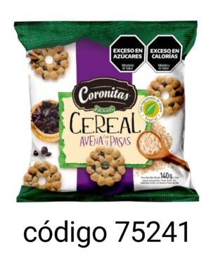 FACHITA CEREAL CON PASAS  30X140G