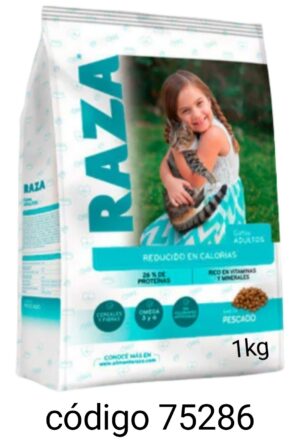 RAZA GATO.BAJAS CALORIAS  16X1KG