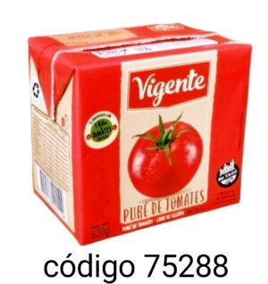 PURE de TOMATE VIGENTE 12X520G