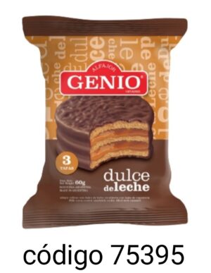 ALFAJOR GENIO TRIPRE NEGRO 24X60G