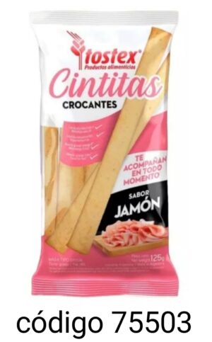 TOSTEX CINTITAS JAMON 13X125G