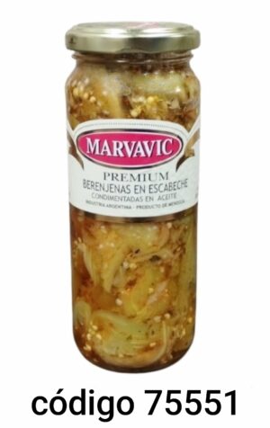 MARVAVIC.FRASCO BERENJENA 6X330G