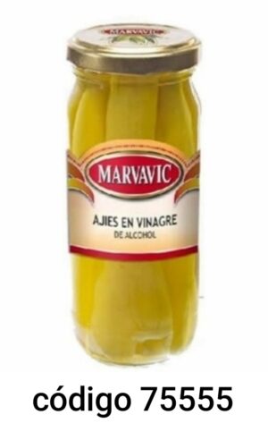 MARVAVIC.FRASCO AJIES EN VINAGRE 12X330G