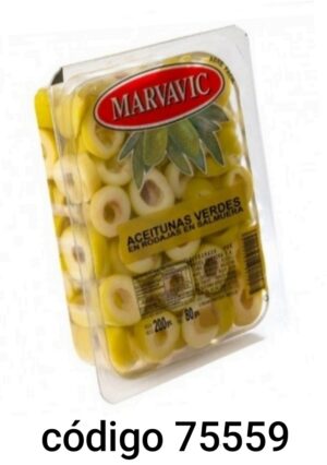 MARVAVIC ACEITUNA.VERD RODAJA  15X200G