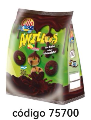 CILO ANILLOS BAÑADAS  12X300G